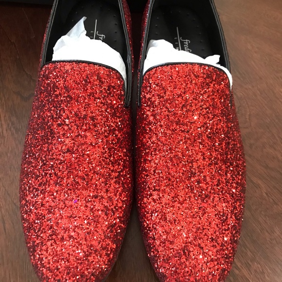 Frederico Leone Other - Men’s Red Sparkle Shoes